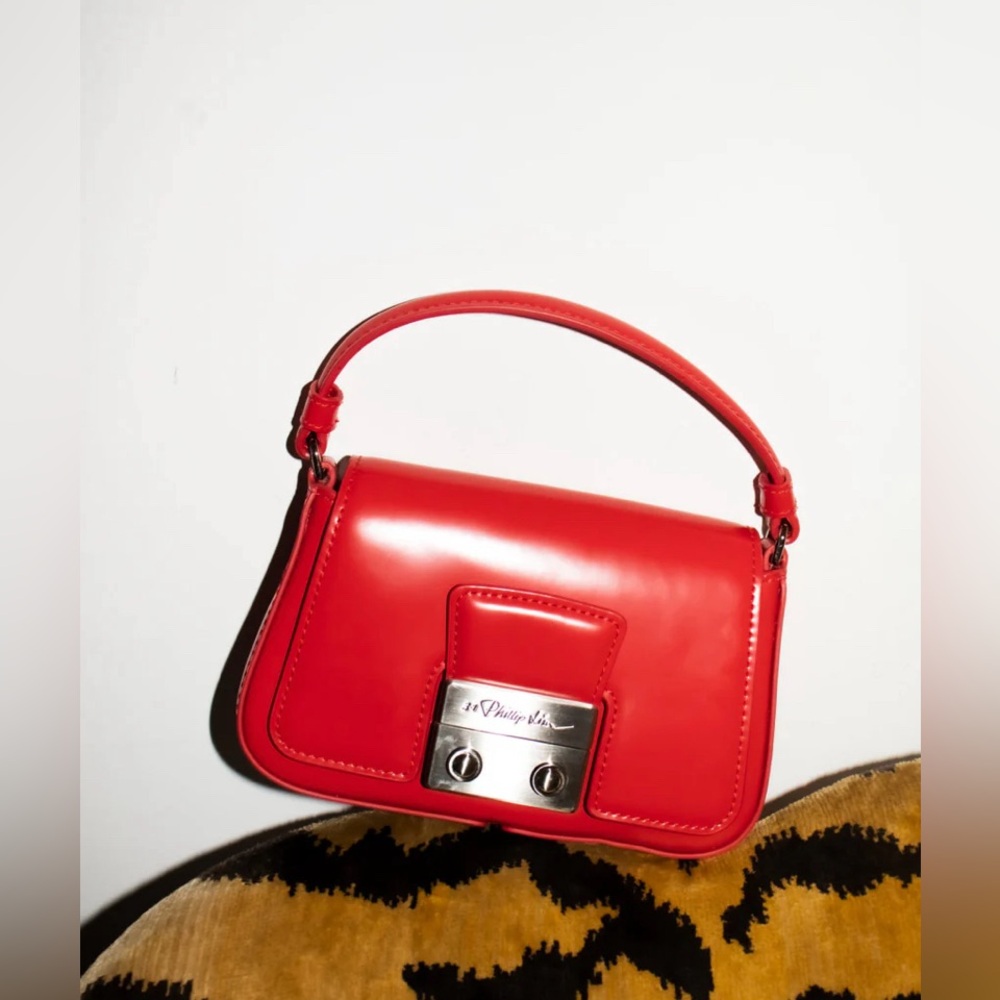 3.1 Phillip Lim Pashli Top Handle Micro Crossbody Leather Bag, Retail $550, NWT,